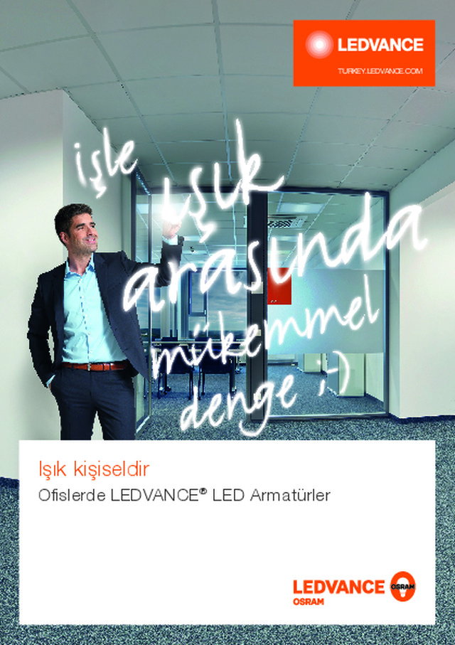 Ofislerde LEDVANCE® LED Armatürler