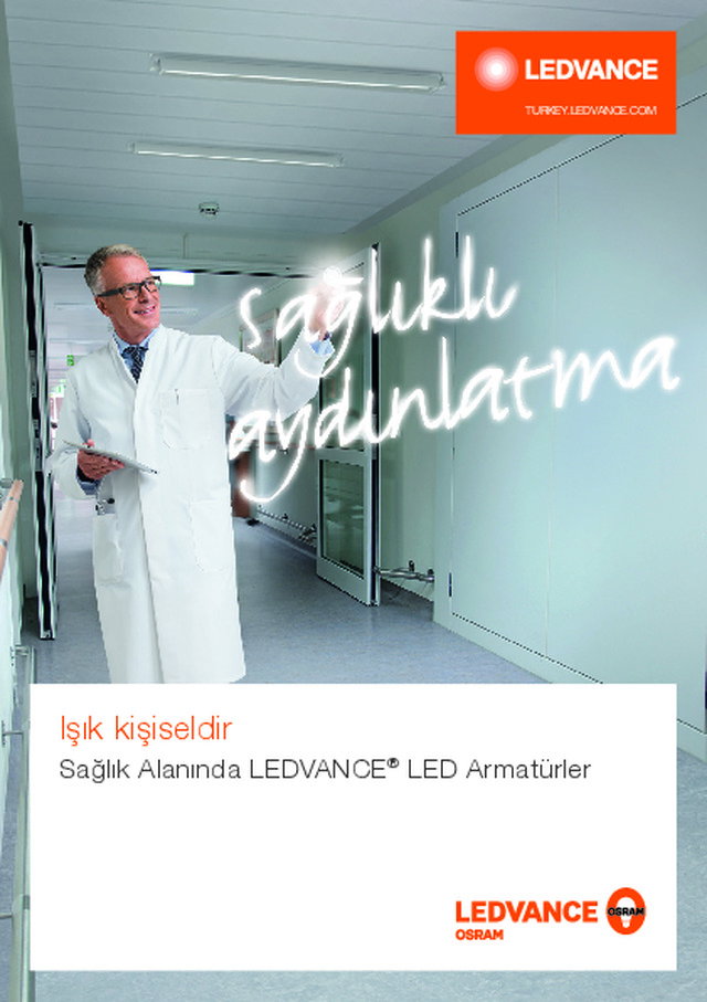 Sağlık Alanında LEDVANCE® LED Armatürler