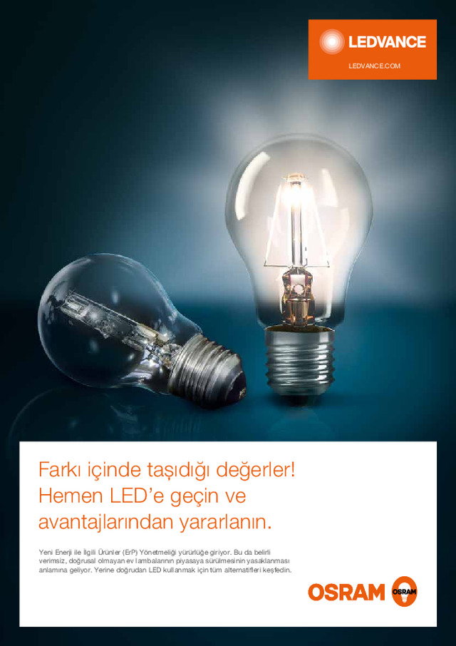 Yasaklanan Halojen Lambalara Alternatif LED Ürünler