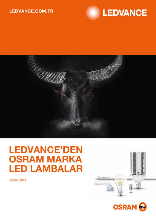 LEDVANCE’DEN OSRAM MARKA LED LAMBALAR