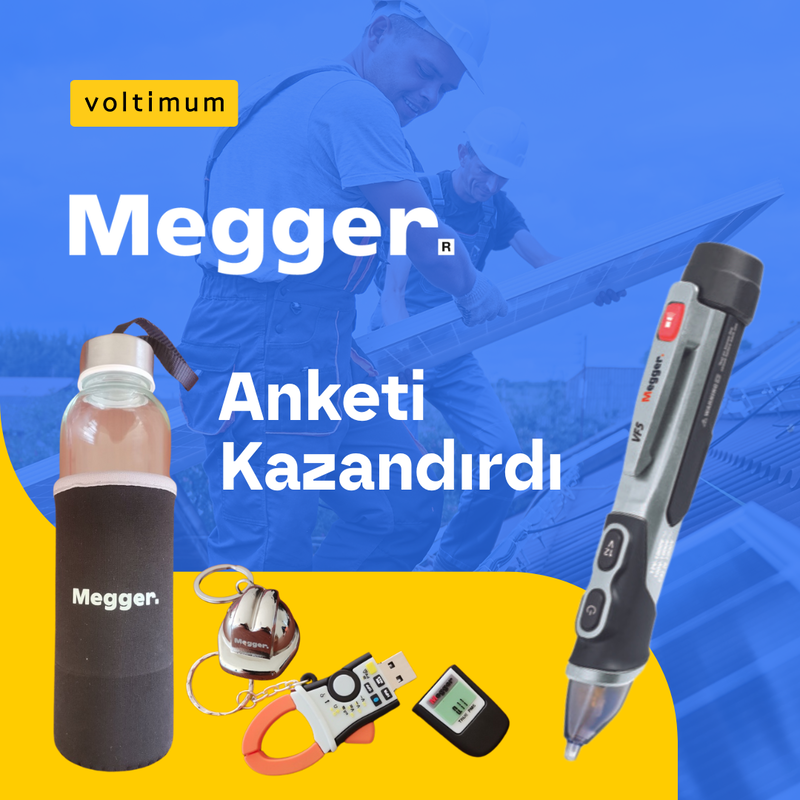 Megger'in Anket Çekilişinin Kazananı Belli Oldu