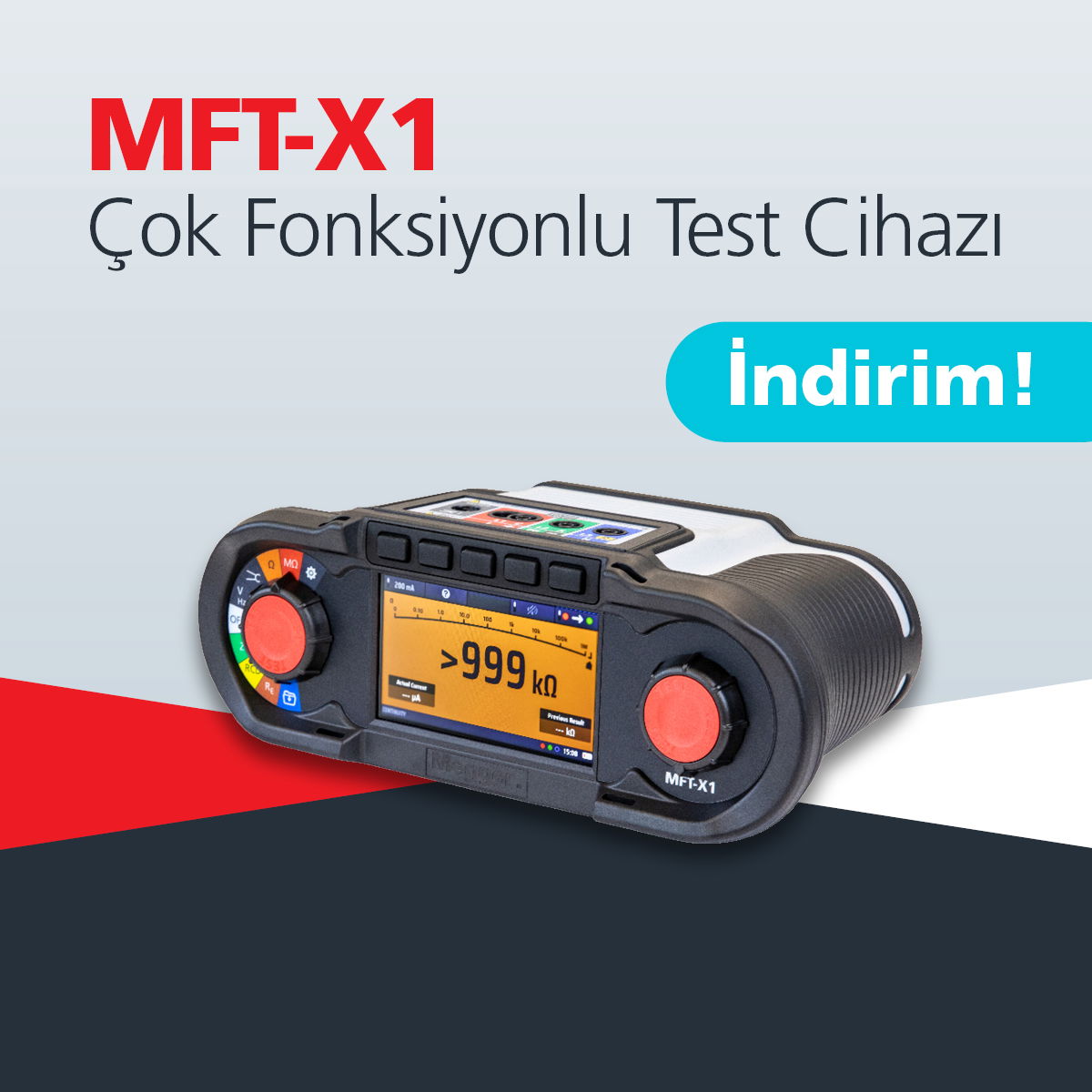 Megger Çok İşlevli Test Cihazı MFT-X1 İndirimde!