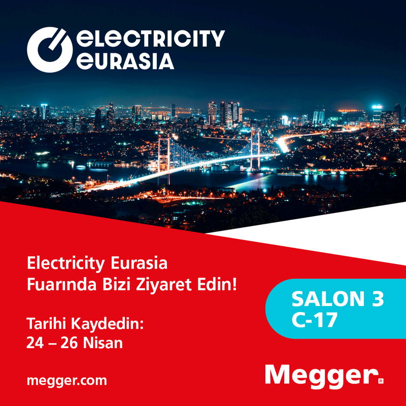 Megger, Electricity Eurasia 2025 Fuarında