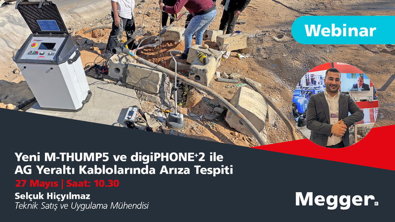 Davetlisiniz: Yeni M-Thump5 ve Digiphone +2 ile AG Yeraltı Kablolarında Arıza Tespiti