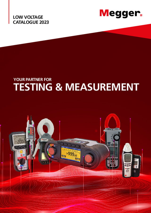 Megger Test ve Ölçümleme Cihazları