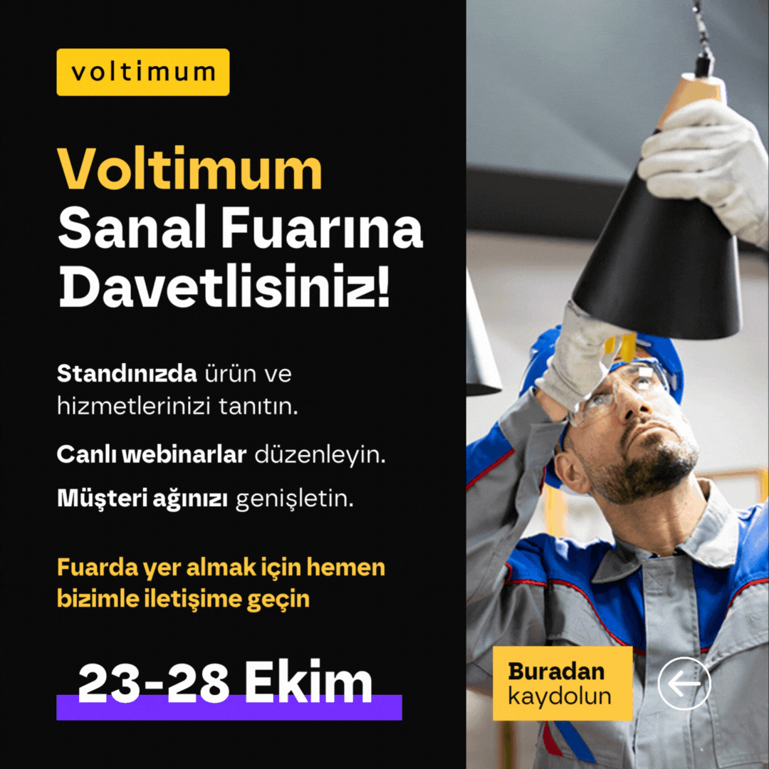 Voltimum Sanal Fuarına Davetlisiniz!