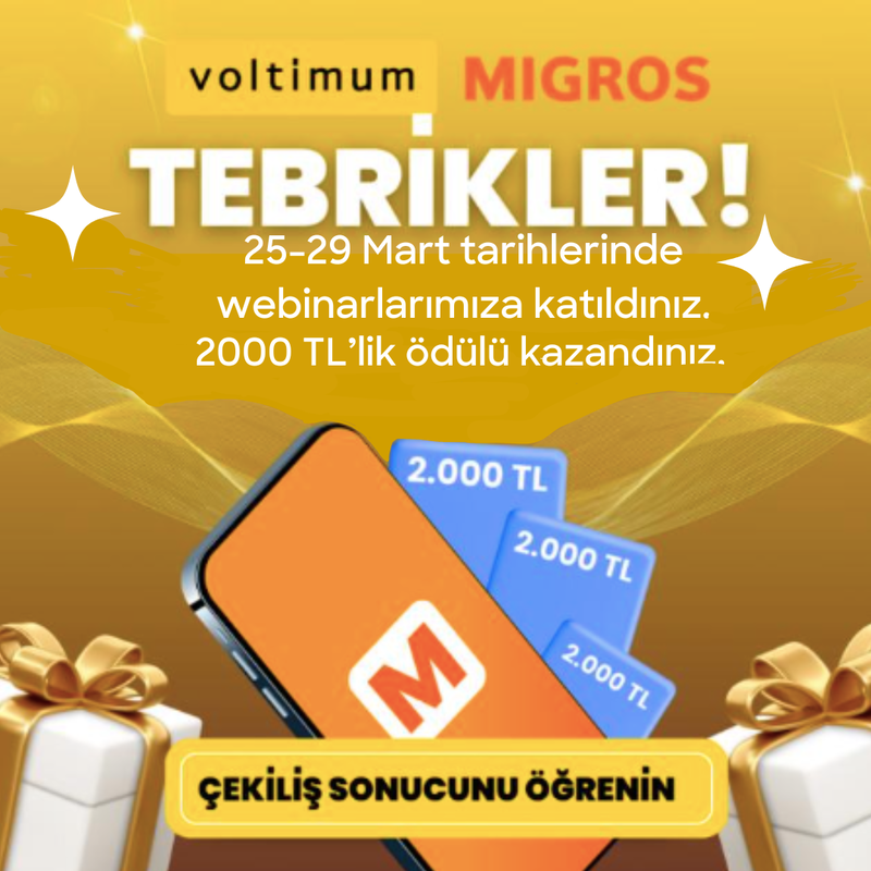 2000 TL'lik Migros Çekinin Sahibi Belli Oldu