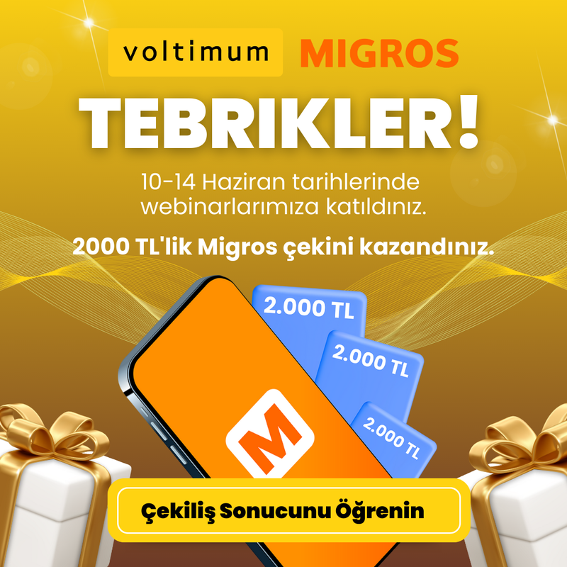 Migros Çekinin Talihlisi Belli Oldu