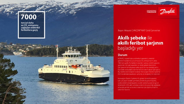 Akıllı Şebeke ile Akıllı Feribot Şarjının Başladığı Yer