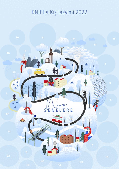 Knipex Kış Takvimi Kazandırıyor!
