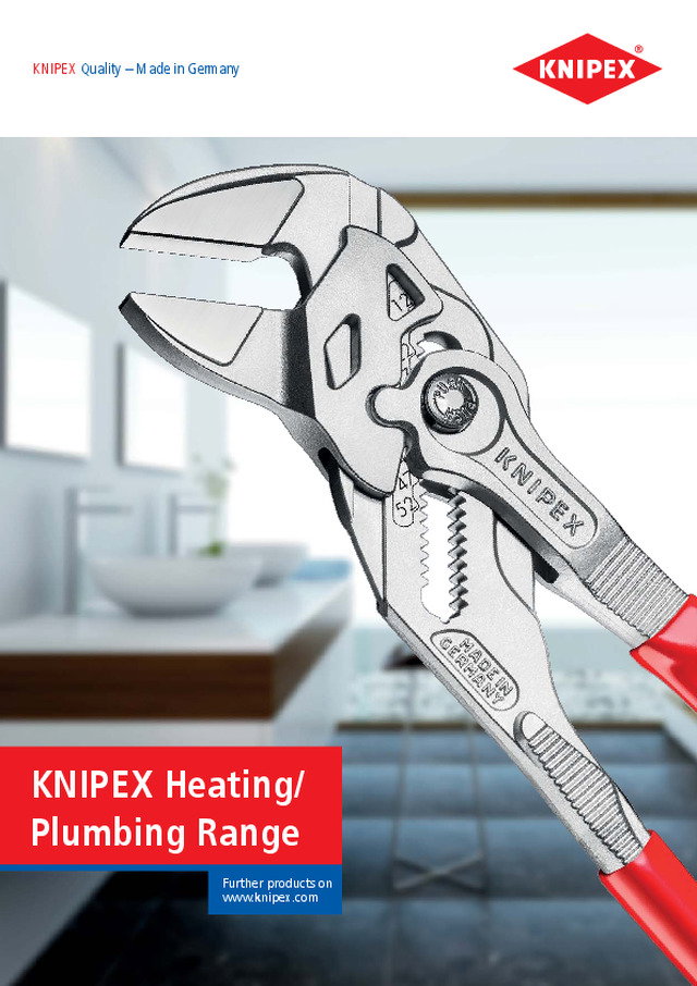 KNIPEX Heating/ Plumbing Range