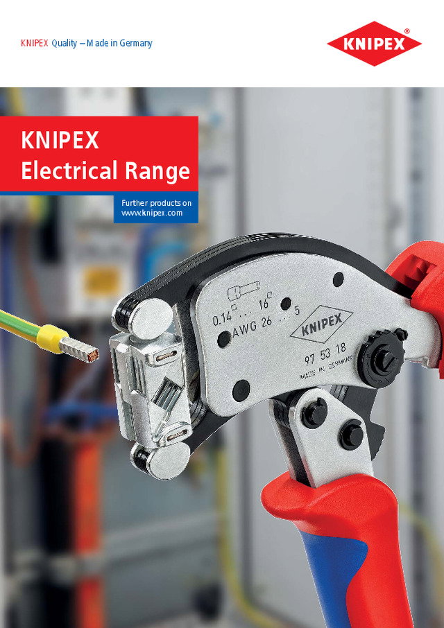 KNIPEX Electrical Range