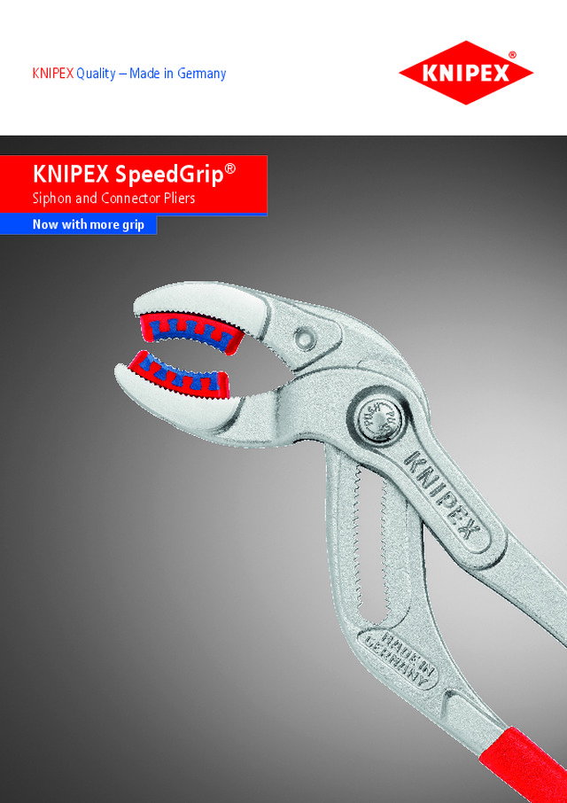 KNIPEX SpeedGrip®