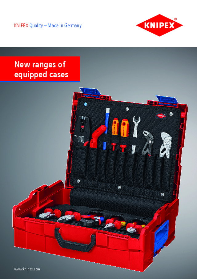 New ranges of equipped cases