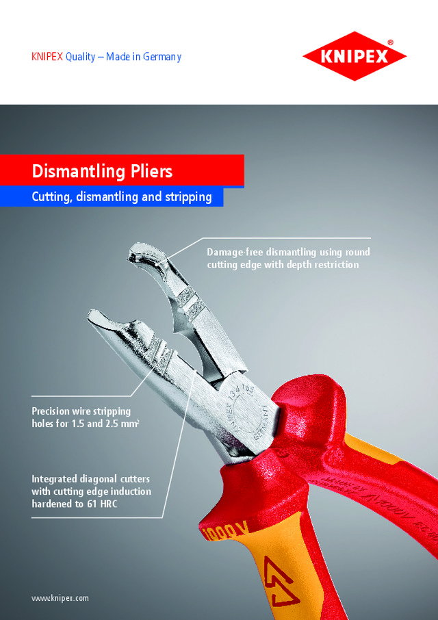 Dismantling Pliers