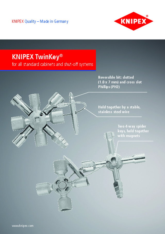 KNIPEX TwinKey®