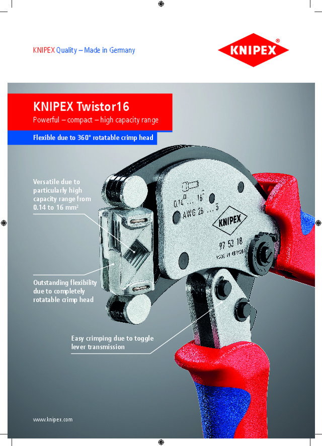 KNIPEX Twistor16
