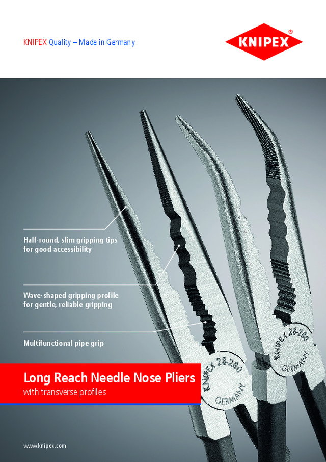 Long Reach Needle Nose Pliers