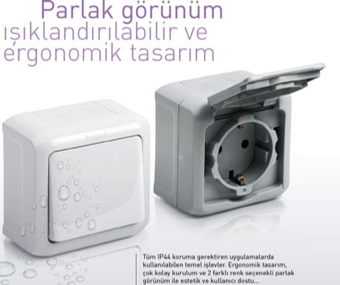 Çok amaçlı, sıva üstü komple çözümler