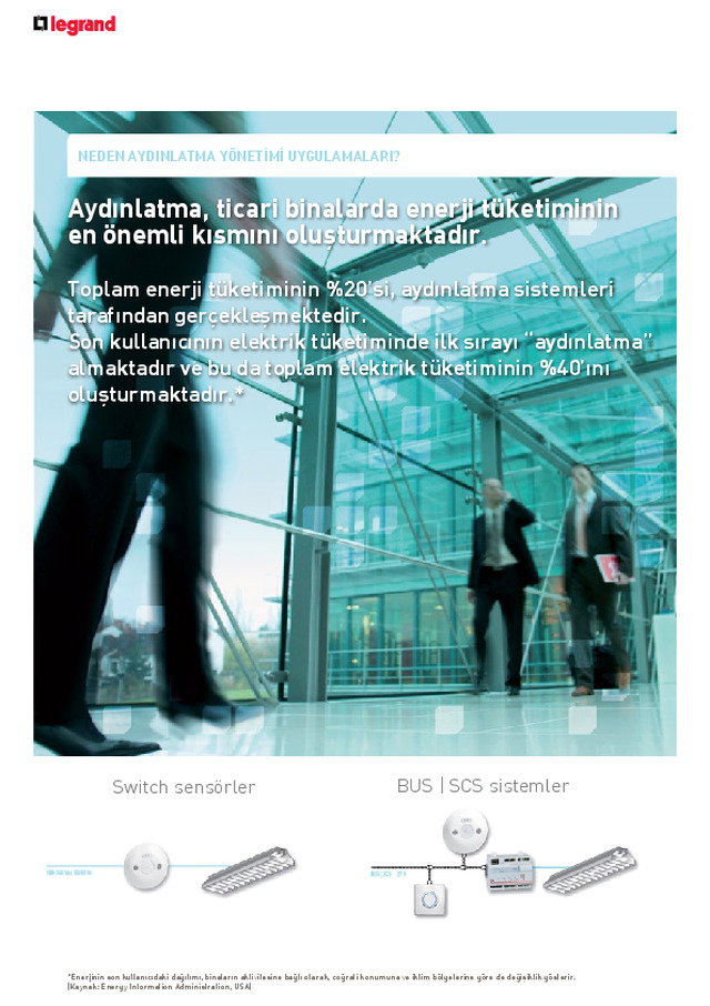 Aydınlatma yönetimi sistemleri