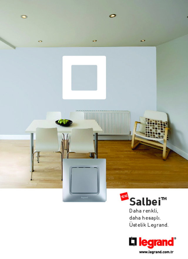 Legrand Salbei anahtar priz serisi