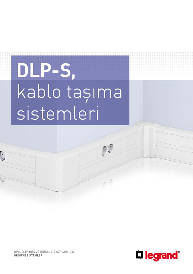 DLP-S Kablo Dağıtım Sistemleri Kataloğu