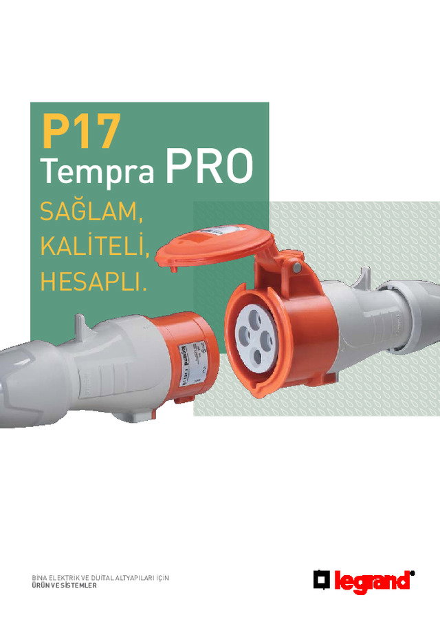 Endüstriyel Fiş ve Prizler Kataloğu