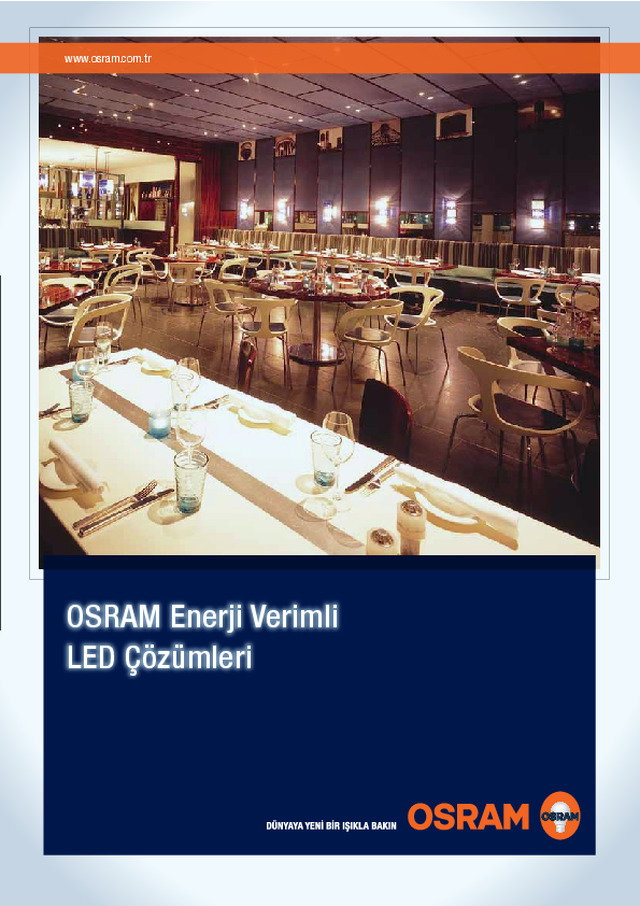 Osram Enerji verimli LED çözümleri