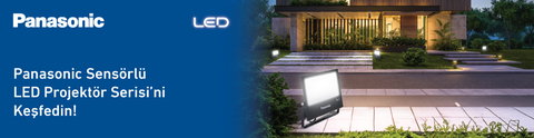 Panasonic Sensörlü LED Projektör Serisi