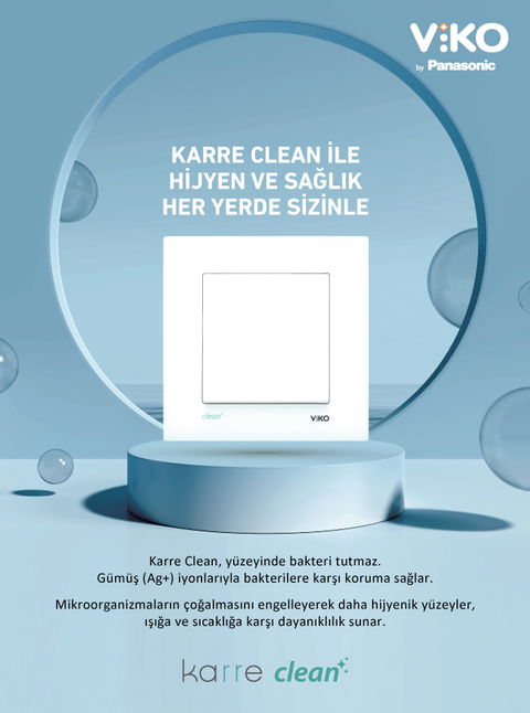 Daha sağlıklı ve hijyenik bir yaşam için Karre Clean