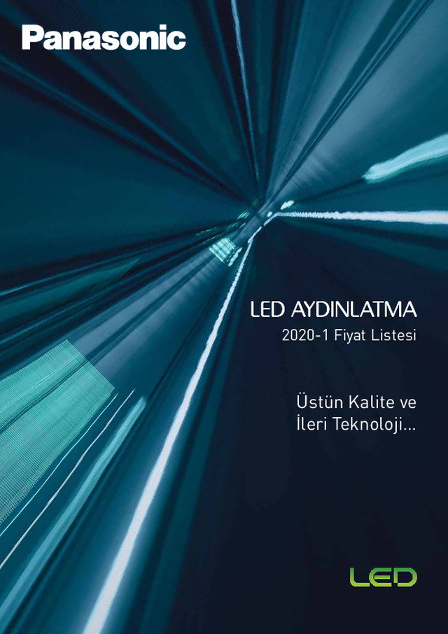 LED Aydınlatma 2020-1 Fiyat Listesi