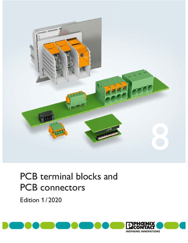 PCB terminal blocks and PCB connectors