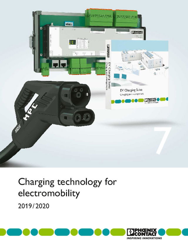 Charging technology for electromobility 2019 / 2020