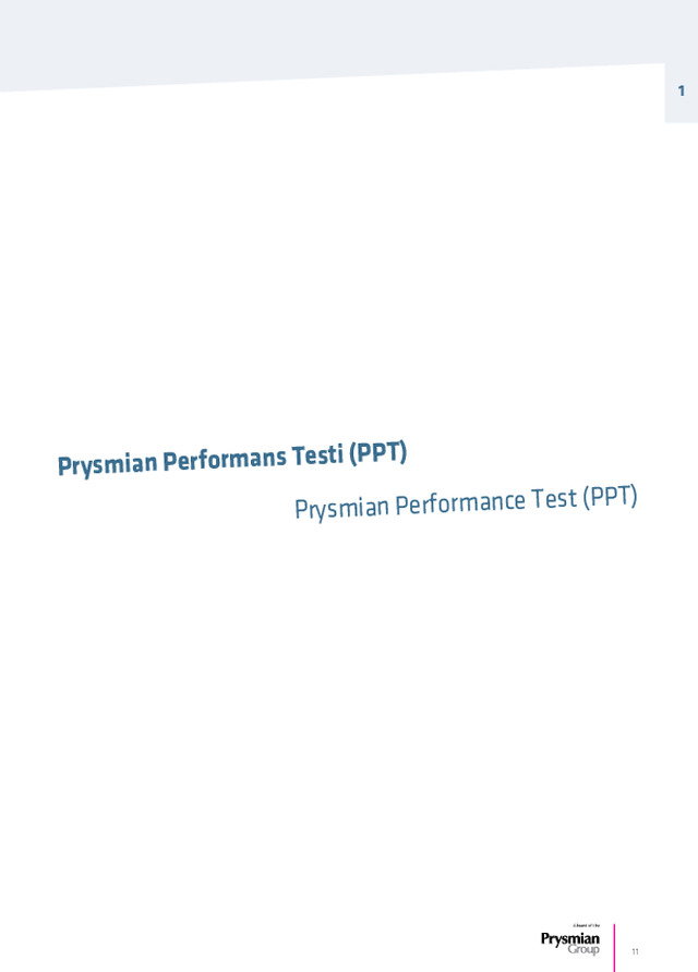 Testler - İletkenler ve Enerji Kataloğu