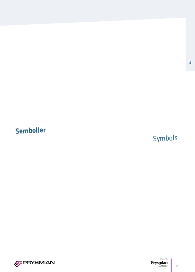 Semboller - İletkenler ve Enerji Kataloğu
