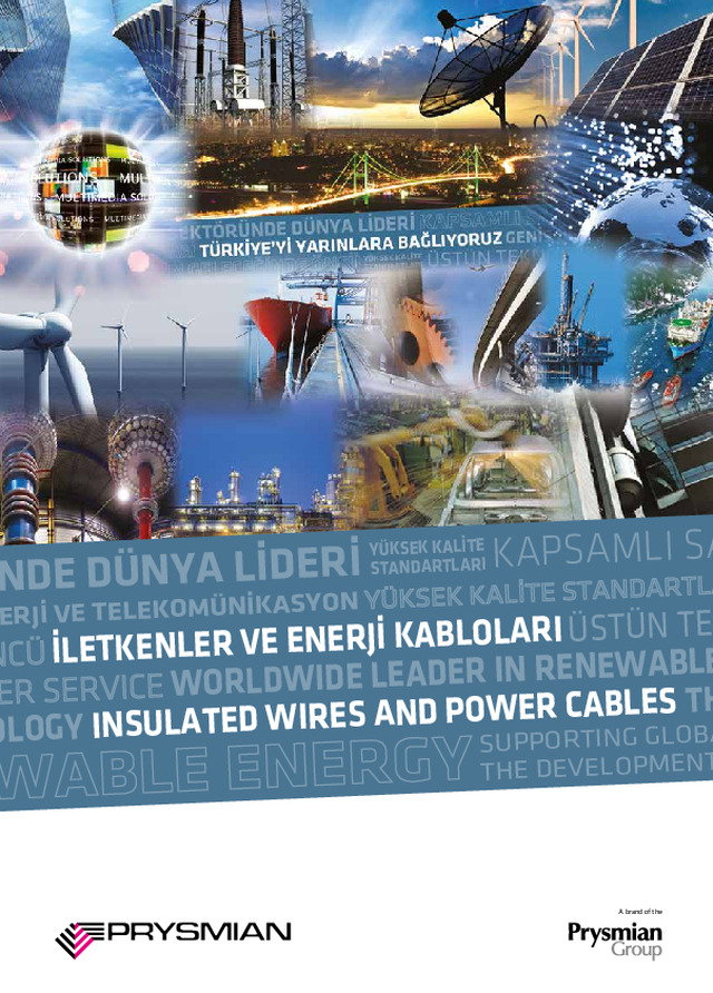Prysmian Kablo Enerji Kabloları Kataloğu