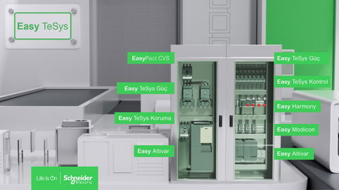 Schneider Electric, Yeni Nesil Easy TeSys Motor Yolverici Serisini Tanıttı