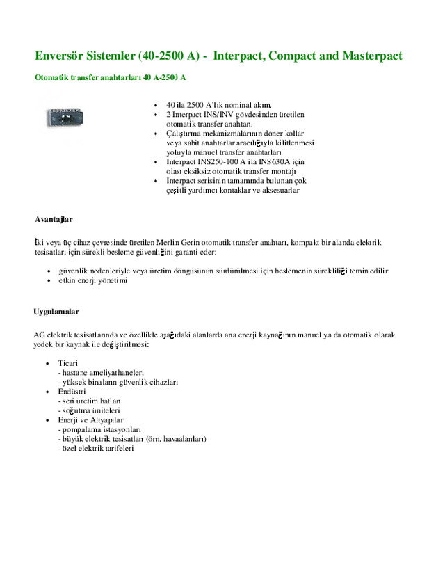 40-2500 A-Interpact INS-INV