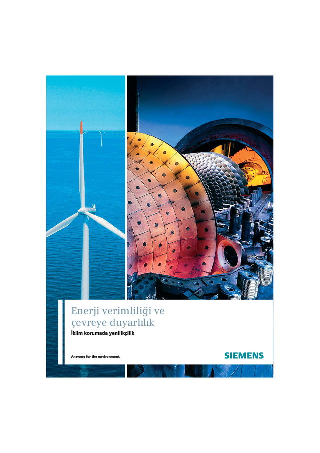 Enerji verimliliği ve çevreye duyarlılık