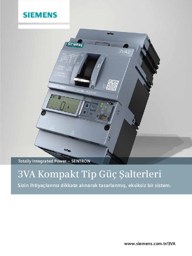 3VA Kompakt Tip Güç Şalterleri