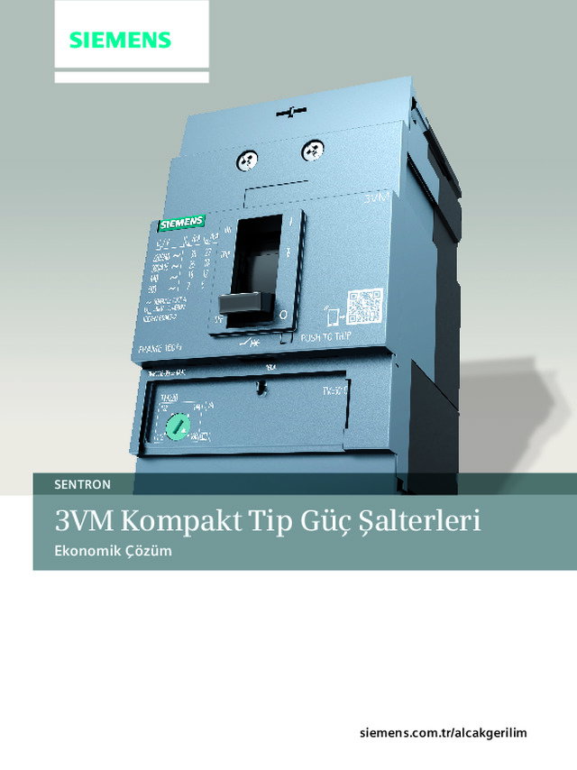 3VM Kompakt Tip Güç Şalterleri