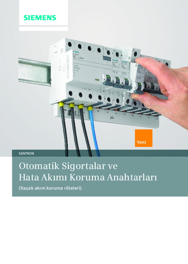 Otomatik Sigortalar ve Hata Akımı Koruma Anahtarlari