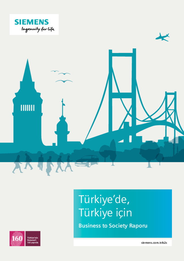 Siemens Türkiye Topluma Katkı Raporu