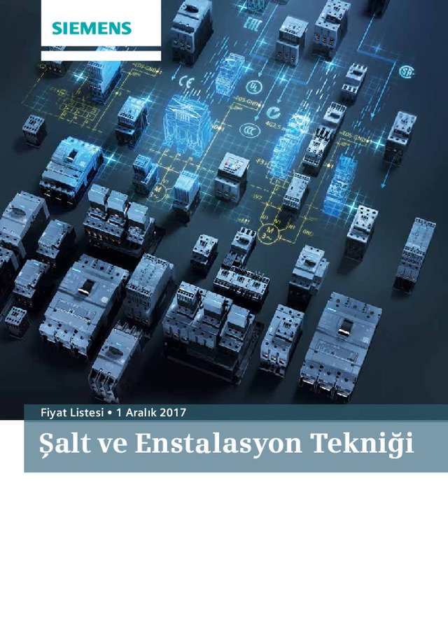 Şalt ve Enstalasyon Tekniği Fiyat Listesi