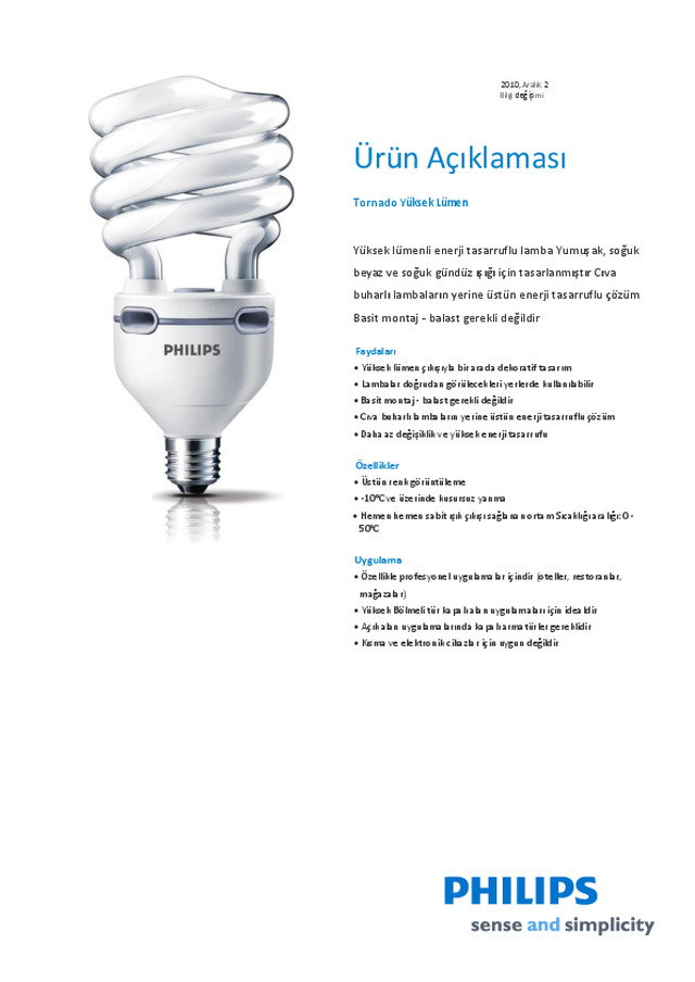 Yüksek Lümen Tornado