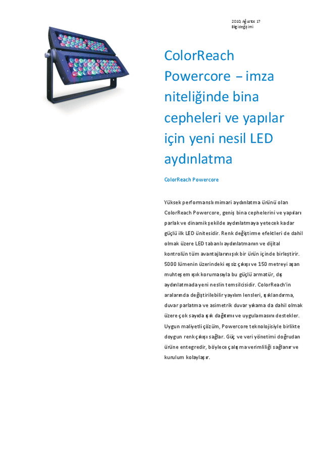 ColorReach Powercore
