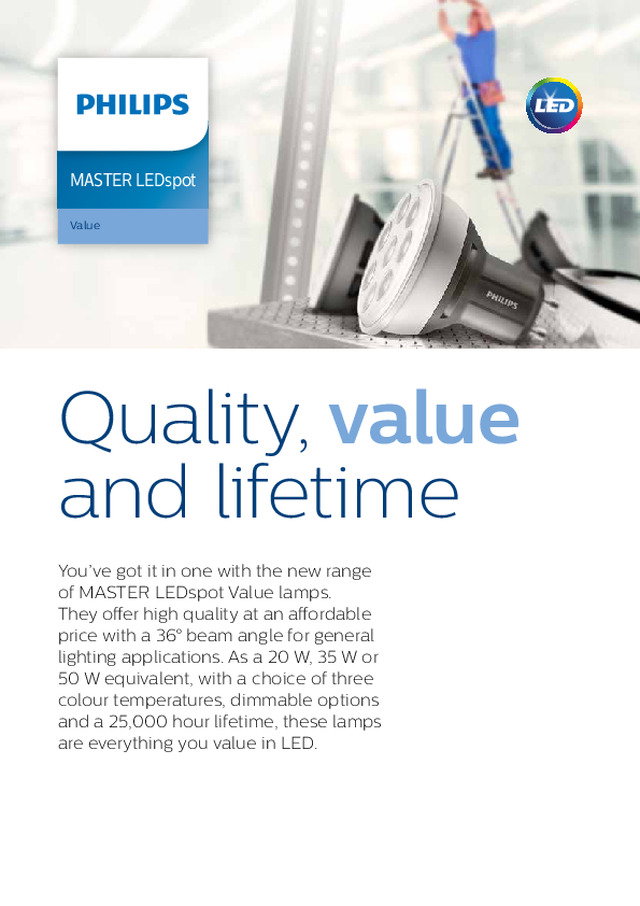 MASTER LEDspot Value LEDspot
