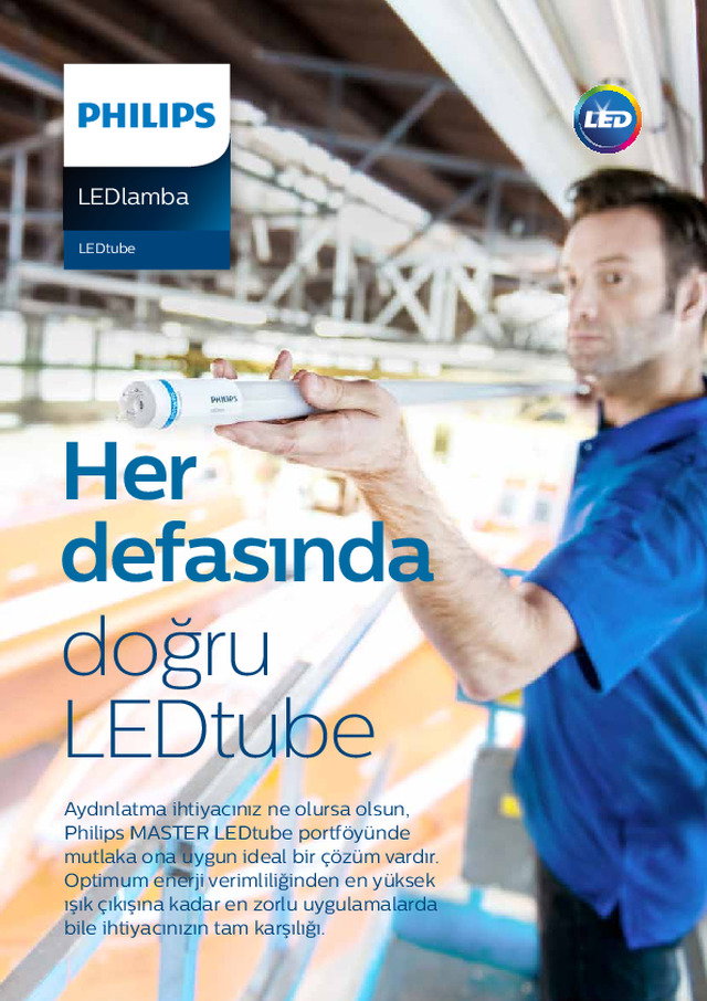 Her defasında doğru LEDtube