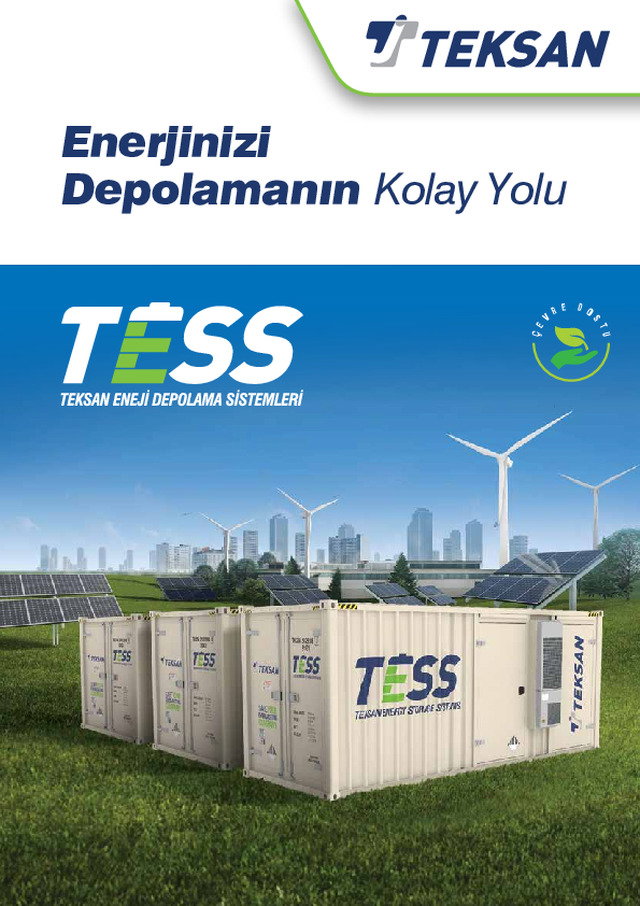 Teksan Enerji Depolama Sistemleri