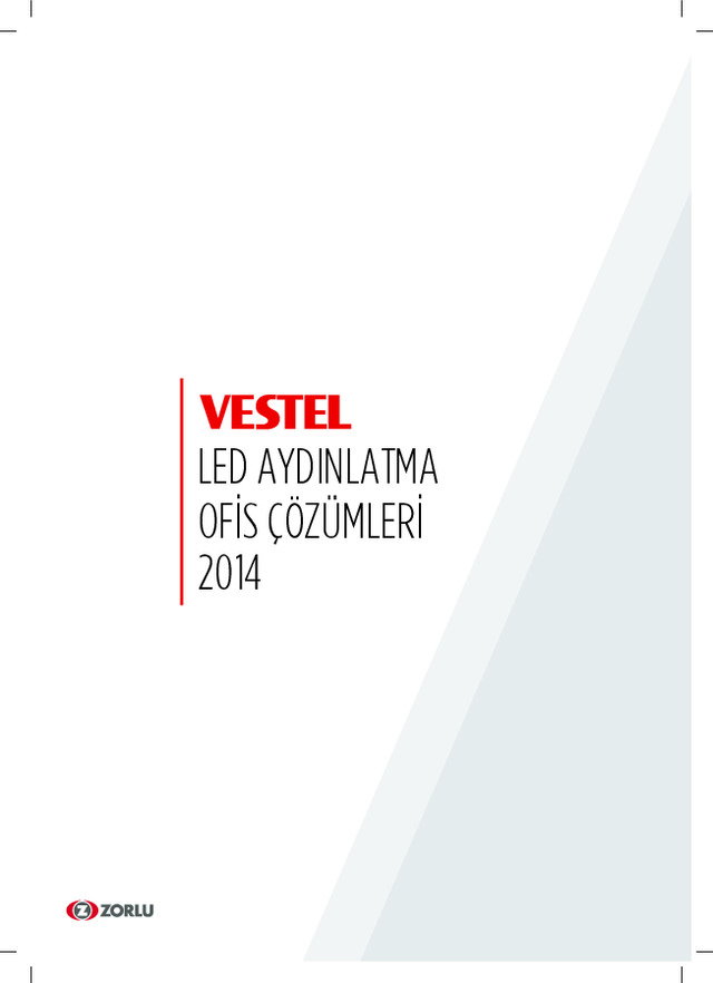 Vestel LED Ofis Aydınlatma